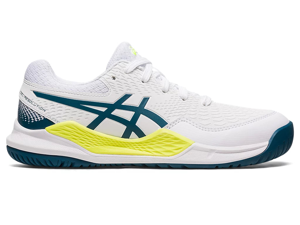 Asics Gel-Resolution GS Kids White/Restful Teal1
