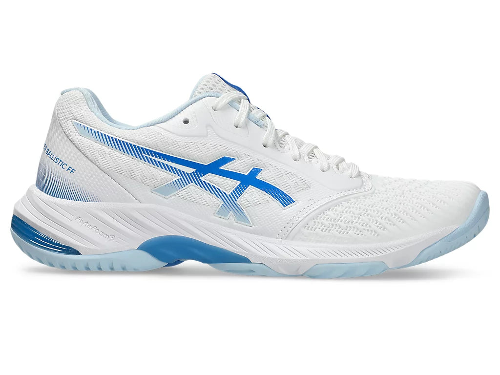 Netburner Super Ff White Asics Netball Shoes Asics Netburner