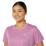 Asics Silver SS Top Womens Soft Berry