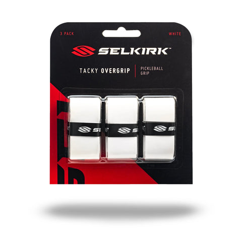 Selkirk 3 Pack Tacky Overgrips White