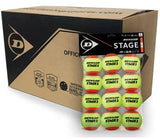 Dunlop Stage 2 Orange Tennis Ball 12 Pack (Carton of 6 Packs)