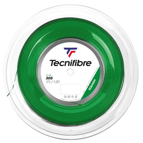 Tecnifibre 305 Squash String Reel of Green 17g 1.2mm
