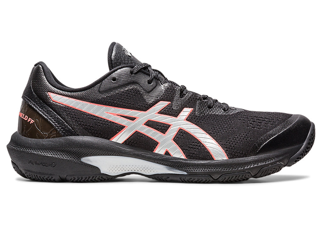 Asics netburner professional ff womens black silver hotsell