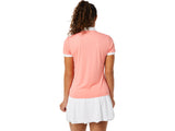Asics Women Court Polo-Shirt Guava