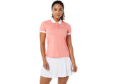 Asics Women Court Polo-Shirt Guava