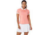 Asics Women Court Polo-Shirt Guava