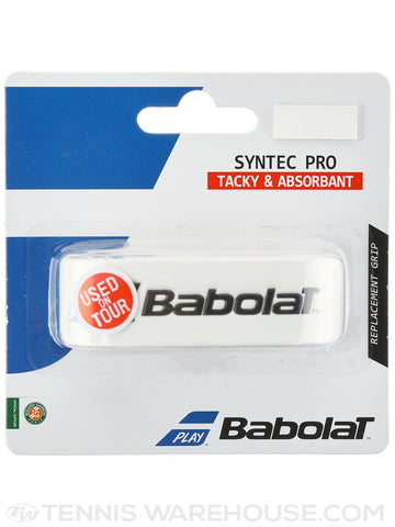 Babolat Syntec Pro Grip White - The Racquet Shop