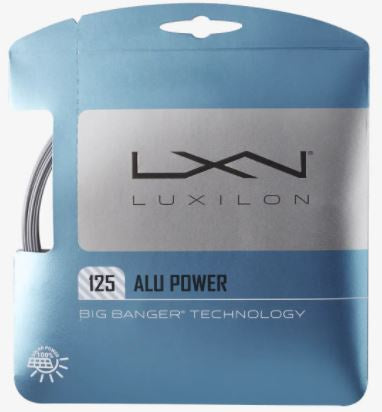Luxilon Alu Power Tennis String  Set of Silver 1.25 17g