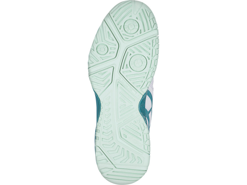 Asics gel resolution 7 melbourne wh/bl/yl wom's on sale shoes