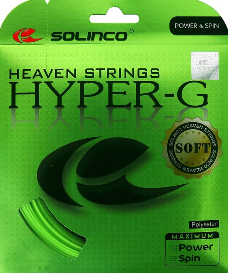Solinco HyperG Soft Tennis String Set of Green 16g 1.25 The Racquet Shop