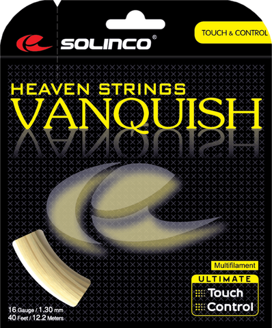 Solinco Vanquish Tennis String Set of Natural 16g 1.3