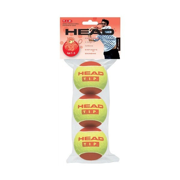 HEAD TIP Red Tennis Balls 3 Pack The Racquet Shop