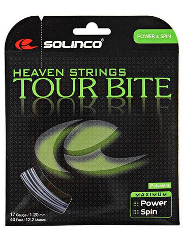 Solinco Tour Bite String Set of Silver 17g 1.2