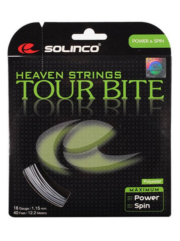Solinco Tour Bite String Set of Silver 18g 1.15