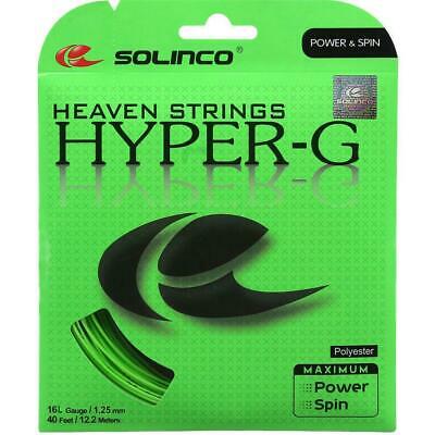 Solinco Hyper-G Tennis String Set of Green 16g 1.25