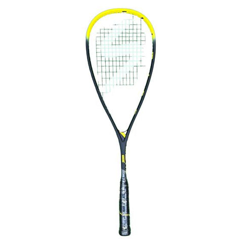 Salming Forza Black Yellow Squash Racquet 2023