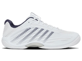 K-Swiss Hypercourt Express 3 Wide 2E Mens White Peacoat Silver