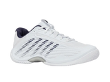 K-Swiss Hypercourt Express 3 Wide 2E Mens White Peacoat Silver