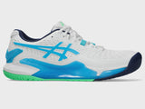 Asics Gel-Resolution 9 Women White/Digital Aqua