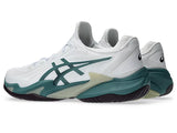 Asics Court FF 3 Men Tennis Shoe White/Foggy Teal