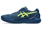 Asics Gel-Resolution 9 Men (Wide 2E) Mako Blue/Safety Yellow