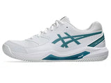 Asics Gel-Dedicate 8 Padel Mens White/Misty Pine