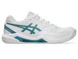 Asics Gel-Dedicate 8 Padel Mens White/Misty Pine