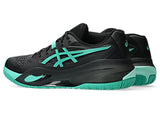 Asics Gel-Resolution X Mens Black/Aurora Green