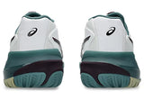Asics Gel-Resolution X Men Wide 2E White/Dark Aubergine