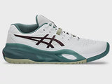 Asics Gel-Resolution X Men Wide 2E White/Dark Aubergine