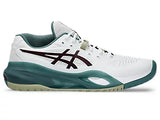 Asics Gel-Resolution X Men Wide 2E White/Dark Aubergine