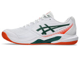 Asics Gel-Dedicate 9 Padel Mens White/Jewel Green