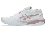 Asics Gel-Resolution X Womens Wide (D) White/Morganite