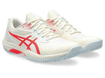 Asics Game FF Pickleball Women Cream/Flash Red