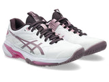 Asics Solution Speed FF 4 (Herringbone) Womens White/Dusty Mauve