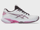 Asics Solution Speed FF 4 (Herringbone) Womens White/Dusty Mauve