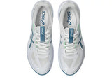 Asics Gel-Tactic 13 Mens White/Saba Blue