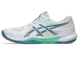 Asics Gel-Tactic 13 Mens White/Saba Blue