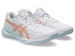 Asics Gel-Tactic 12 Women White/Bright Sunstone