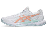 Asics Gel-Tactic 12 Women White/Bright Sunstone