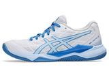 Asics Gel-Tactic 12 Womens White/Light Blue