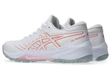 Asics Gel-Netburner 21 (D Wide) Bio Womens White/Papaya