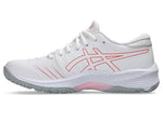 Asics Gel-Netburner 21 (D Wide) Bio Womens White/Papaya