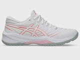 Asics Gel-Netburner 21 (D Wide) Bio Womens White/Papaya