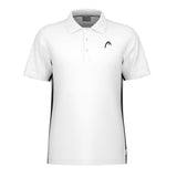 Head Slice Polo Shirt Men White