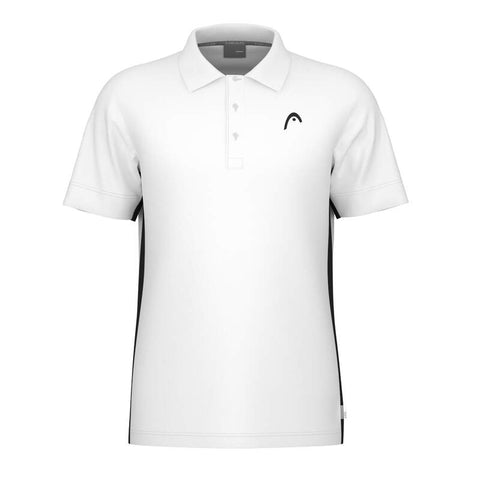 Head Slice Polo Shirt Men White