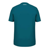 Head Rainbow T-Shirt Men Teal