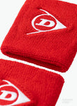 Dunlop Wristband Short 2 Pack Red