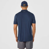 Head Club 25 Tech Polo Shirt Men Navy