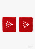Dunlop Wristband Short 2 Pack Red